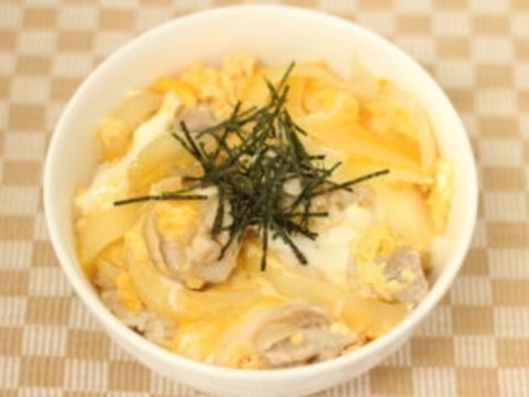 ちゃんぷるーの素で親子丼